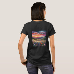 Camiseta "flores silvestres"