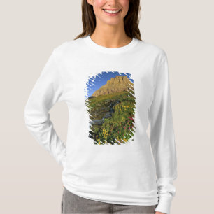 Camiseta Flores silvestres alpinas & Mt Clements em Logan P