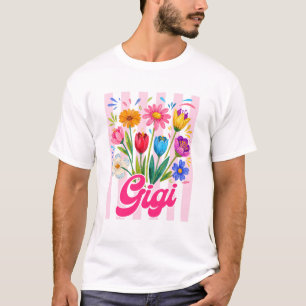 Camiseta Flores Silvestres Listradas Gigi Coquette Laço Flo