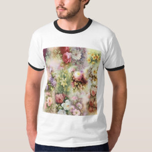 Camiseta Flores Vintage