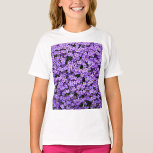 Camiseta Flores Violetas