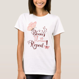 Camiseta Florescer, Esvoaçar, Repetir!
