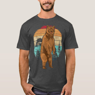 Camiseta Floresta Amante de os animais Selvagem, Urso Casta