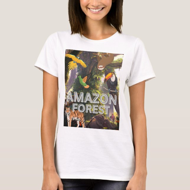 Camiseta Floresta Amazônica - Floresta Amazônica (Frente)