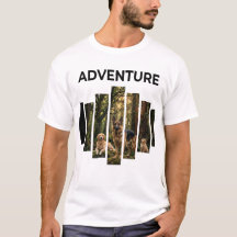 Camiseta Floresta Ao Ar Livre Aventura Com Cães