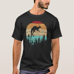 Camiseta Floresta Australiana Trees Aussie Animal Retro Kan