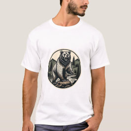 Camiseta Floresta Bear Crest