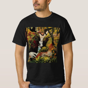 Camiseta Floresta Brook por August Macke Expressionismo Vin
