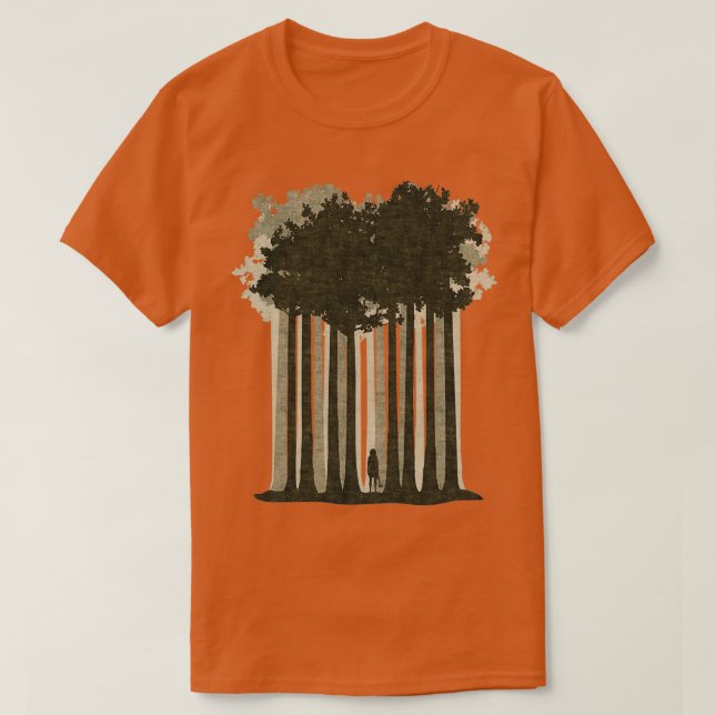 Camiseta Floresta das Bruxas (Frente do Design)