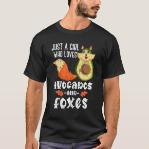 Camiseta Floresta de abacate e gata de animais