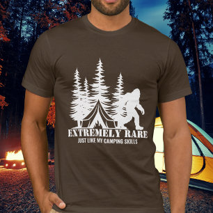Camiseta Floresta de Acampamento do Pé Grande Extremamente 