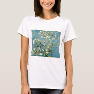 Camiseta Floresta de Amêndoa Brilhante por Van Gogh