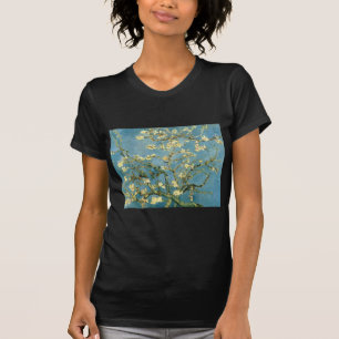 Camiseta Floresta de Amêndoa Brilhante por Van Gogh