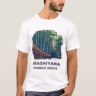 Camiseta Floresta de Bambu Arashiyama