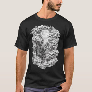 Camiseta Floresta de Bambu Japonesa | Ukiyo-e Lua