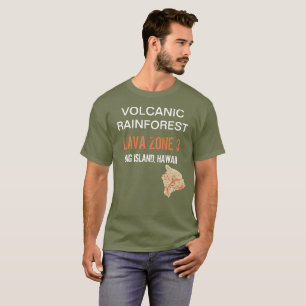 CAMISETA FLORESTA DE CHUVA VOLCÂNICA