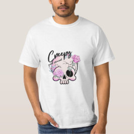 Camiseta Floresta de Crânio Arredondada de Ano Cérebro, Pas