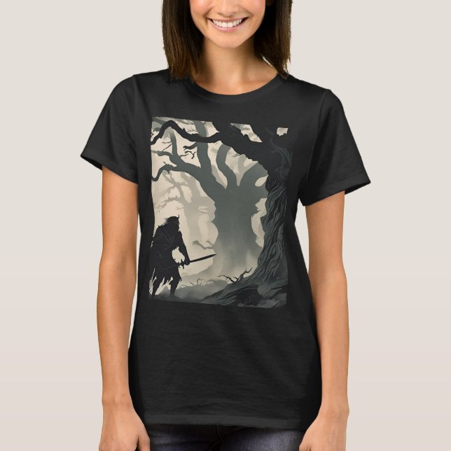 Camiseta Floresta de Cryptid (Frente)
