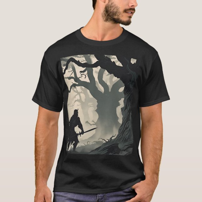 Camiseta Floresta de Cryptid (Frente)