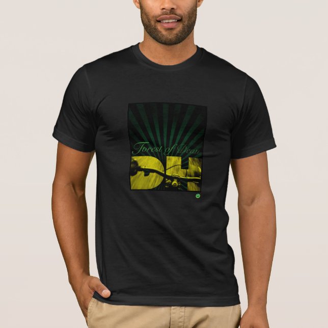 Camiseta Floresta de DTV do T do decano AO (Frente)