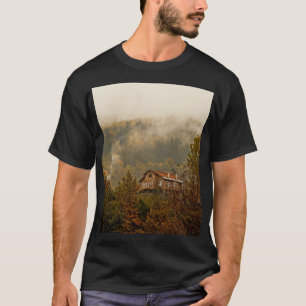 Camiseta Floresta de Madeira: Cena Tranquila