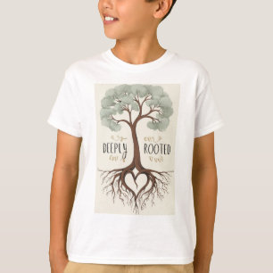 Camiseta floresta de pinheiros densos