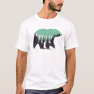 Camiseta Floresta de Urso
