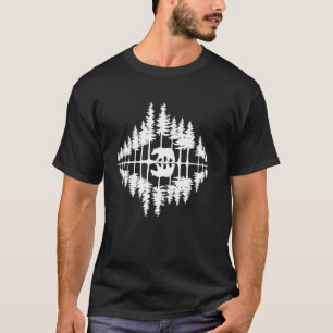 Camiseta Floresta de Ursos Amante da Natureza Vida Selvagem