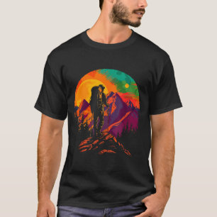 Camiseta Floresta de vida selvagem vintage ao ar livre natu