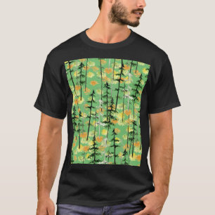 Camiseta Floresta do outono: Beleza Natural Sem Perfeição