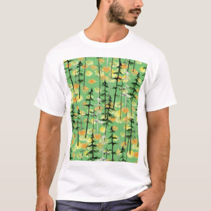 Camiseta Floresta do outono: Beleza Natural Sem Perfeição