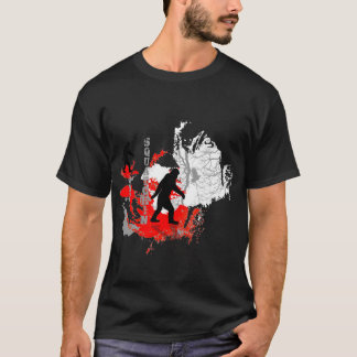 Camiseta Floresta ida do logo* do *black de Squatchin