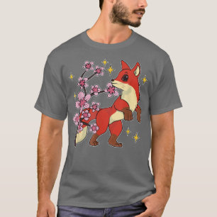 Camiseta Floresta Kawaii Animal Do Lover Sakura Cherry Blos