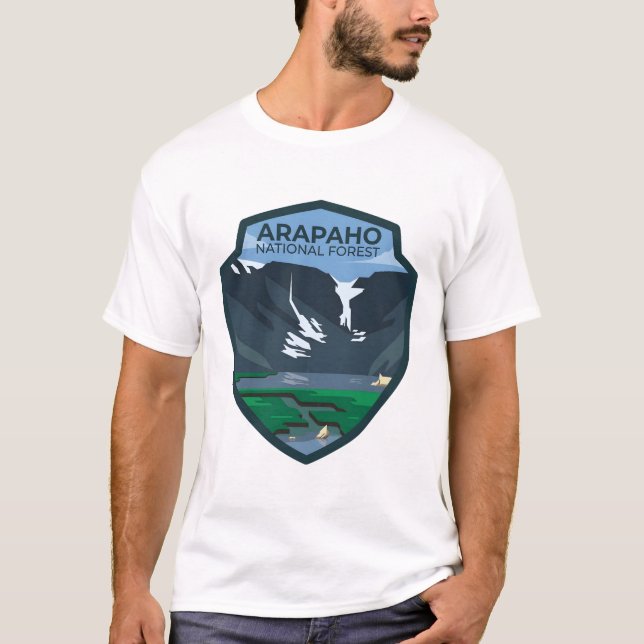 Camiseta Floresta Nacional Arapaho (Frente)