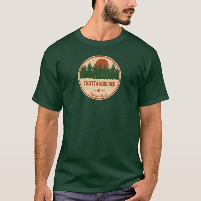 Camiseta Floresta Nacional Chattahoochee (Frente)