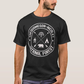 Camiseta Floresta Nacional Chequamegon-Nicolet