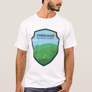 Camiseta Floresta Nacional Cherokee