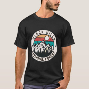 Camiseta floresta nacional colinas negra