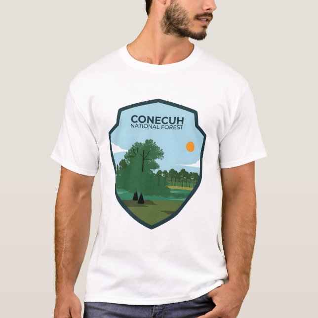 Camiseta Floresta Nacional Conecuh (Frente)