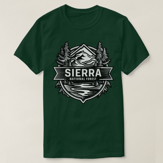 Camiseta Floresta Nacional da Serra (Frente do Design)