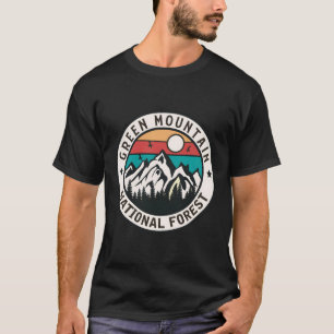 Camiseta Floresta nacional das montanhas verdes