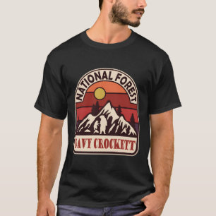 Camiseta Floresta Nacional Davy Crockett � Segredos do Muro