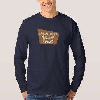 Camiseta Floresta nacional de Apalachicola (sinal)