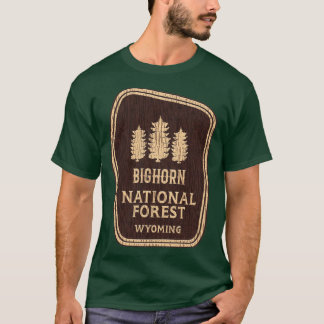Camiseta Floresta Nacional de Bighorn