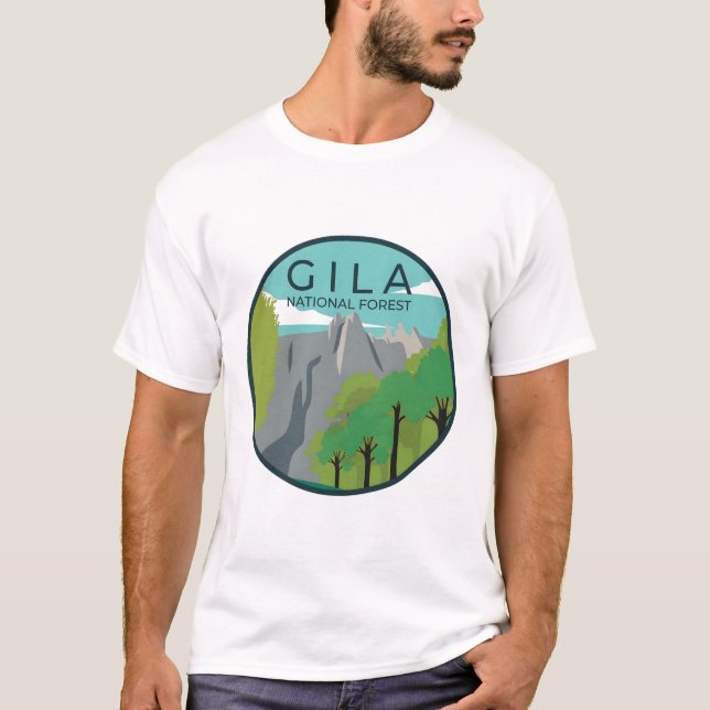 Camiseta Floresta Nacional de Gila (Frente)