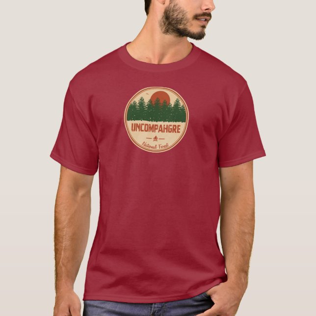 Camiseta Floresta Nacional Desconfortável (Frente)