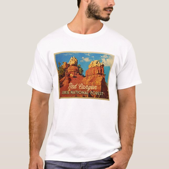 Camiseta Floresta Nacional Dixie (Frente)