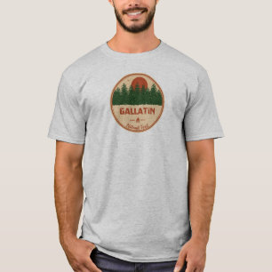 Camiseta Floresta Nacional Gallatin