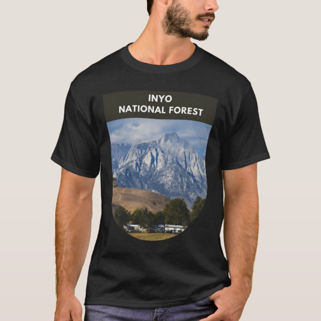 Camiseta Floresta Nacional Inyo (Frente)