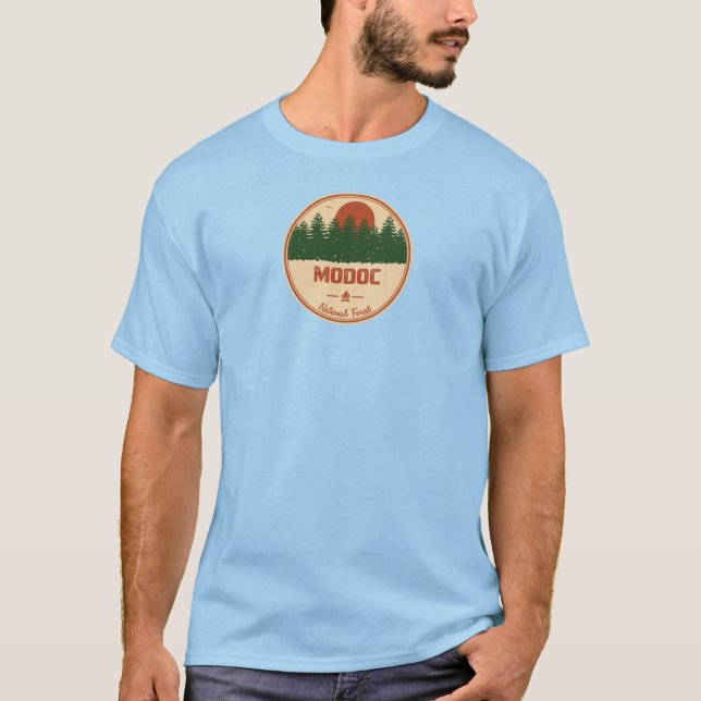 Camiseta Floresta Nacional Modoc (Frente)